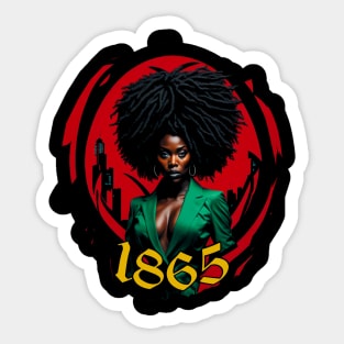 juneteeth 06/19/2023 - emancipation of enslaved African Americans Sticker